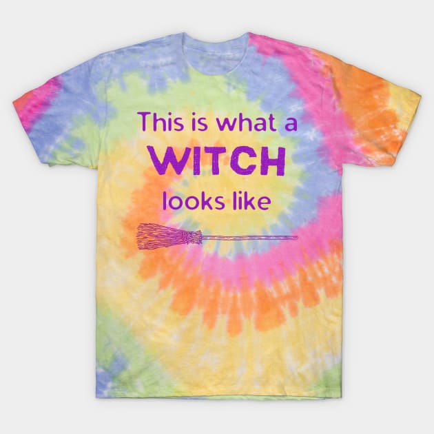What a Witch Looks Like 3 T-Shirt by friendlyletters